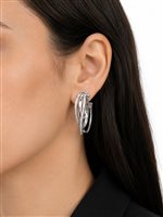 Orecchini Bertani & Co. Donna in Oro bianco Diamante 0.42 Ct B7656 - B7656